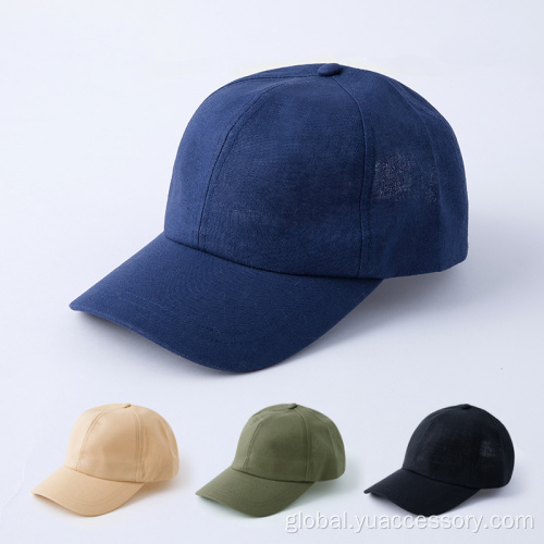 Plain Baseball Caps Custom Adult Comfortable 6 Panel Baseball Cap Supplier